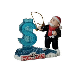 Hasbro Christmas Ornament MONOPOLY GAME by Basic Fun RETIRED 2005